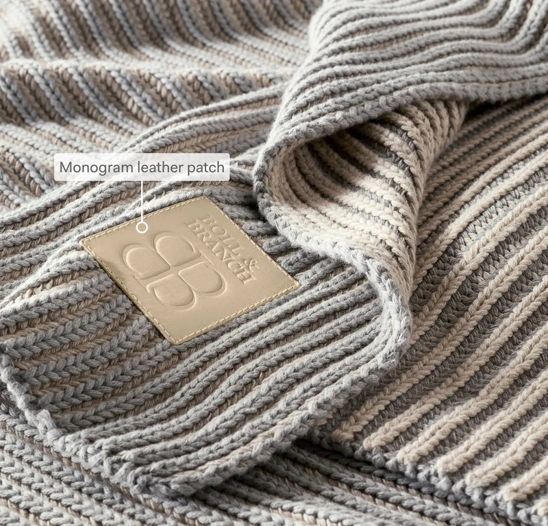 Sunday Knit Throw Blanket - Cream