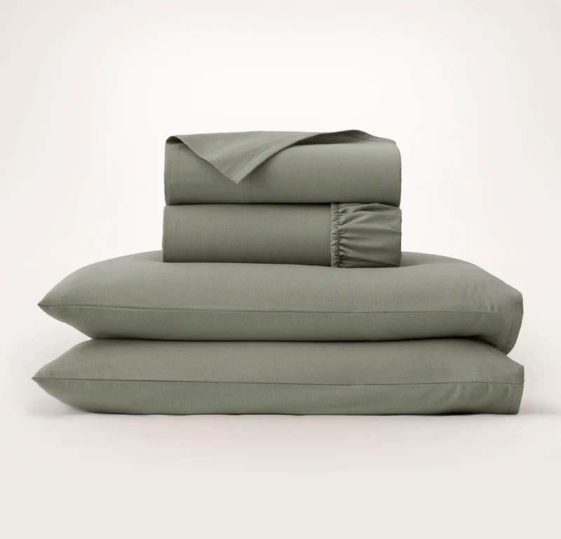 Flannel Sheet Set - Sageleaf