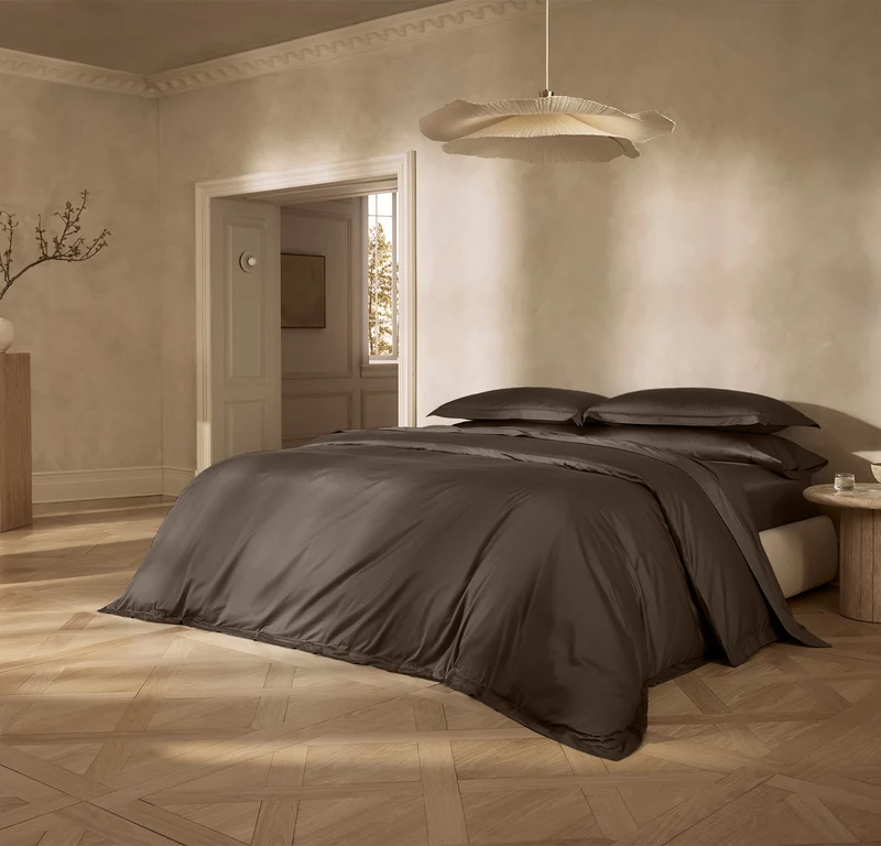 Summit Supima Fabric Swatch - Deep Walnut