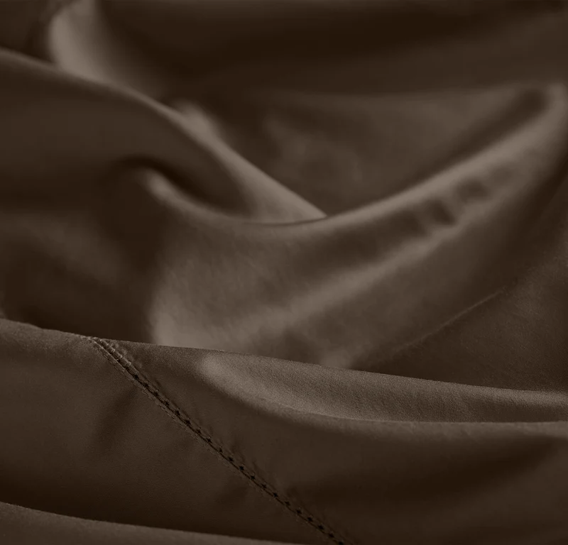 Summit Supima Fabric Swatch - Deep Walnut