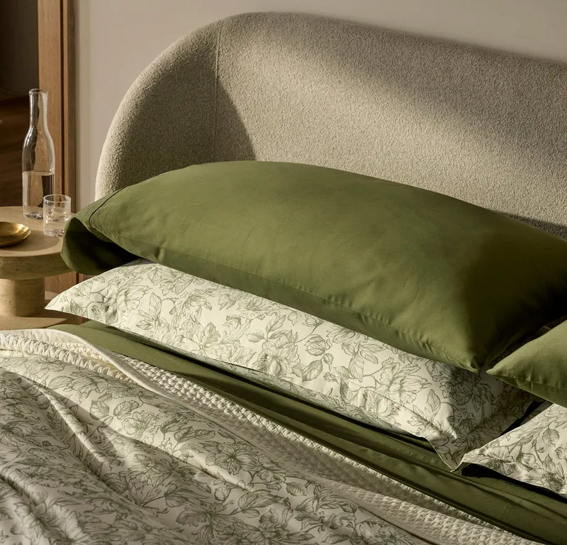 Signature Hemmed Sheet Set - Olivine