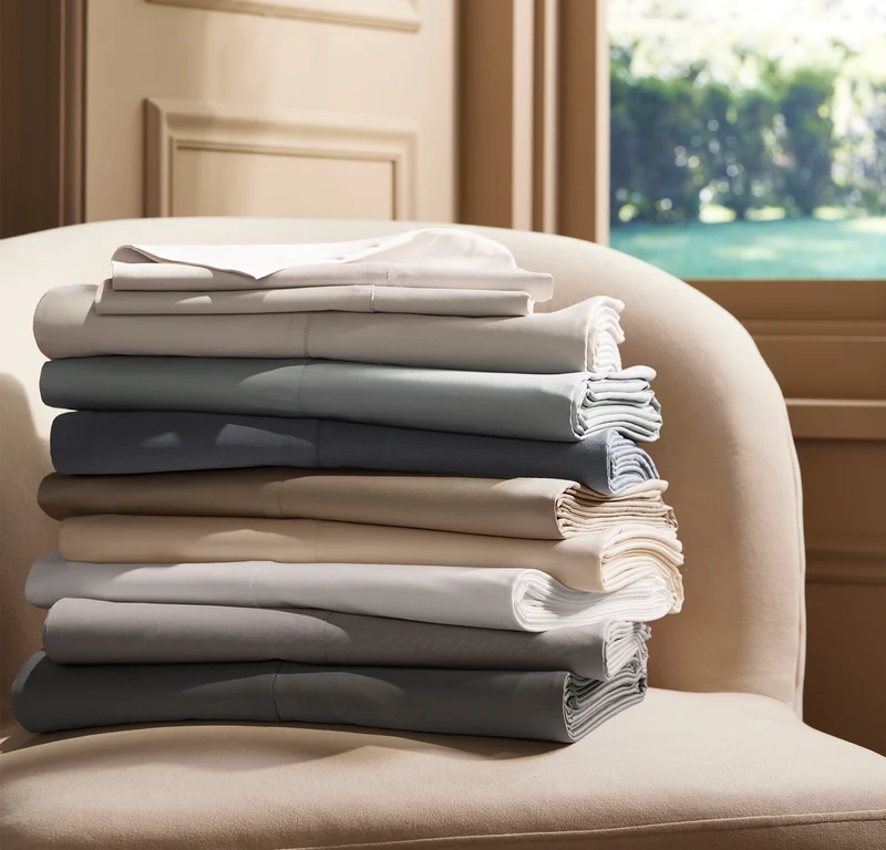 Signature Hemmed Sheet Set - Cream