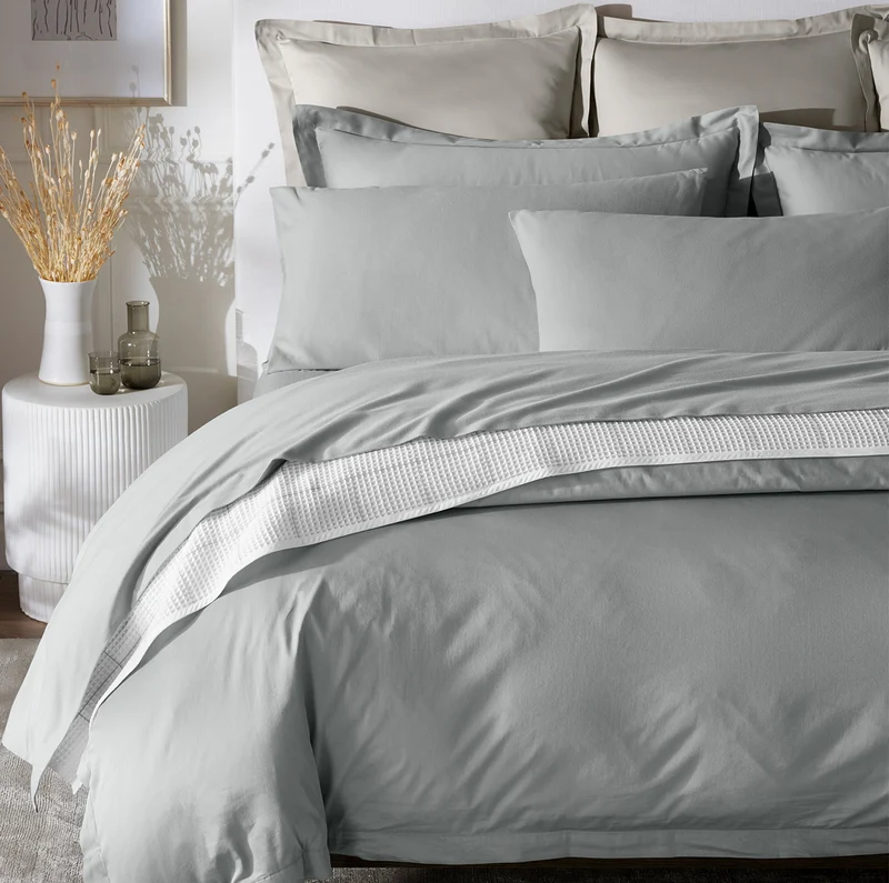 Flannel Pillowcase Set - Shore