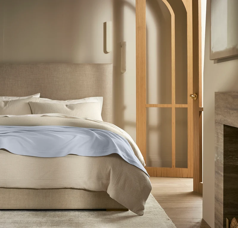 Essential Bed Blanket - Hydrangea