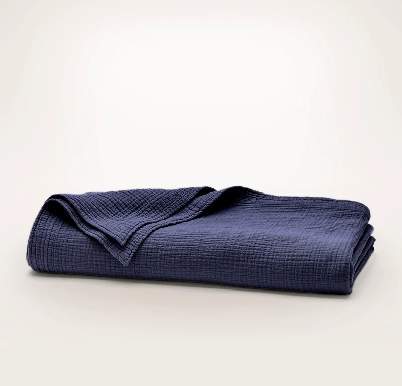 Dream Bed Blanket - Coastal Navy