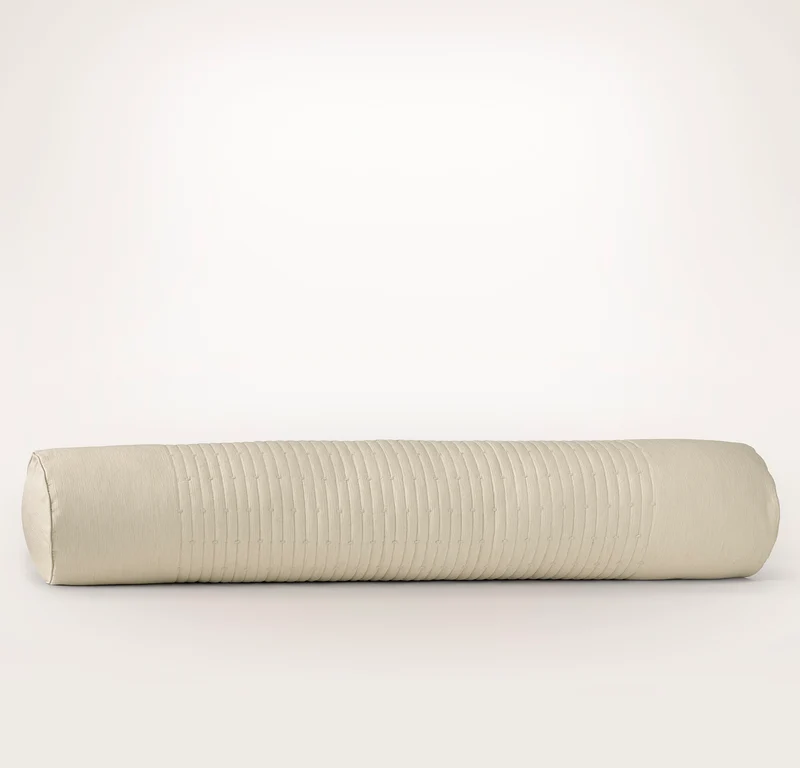 Fluted Pillow Cover (Bolster) - Oak