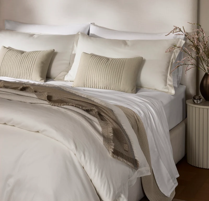 Fluted Pillow Cover (Petite Lumbar) - Oak