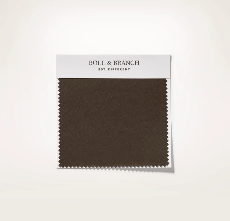 Reserve Fabric Swatch - Deep Walnut