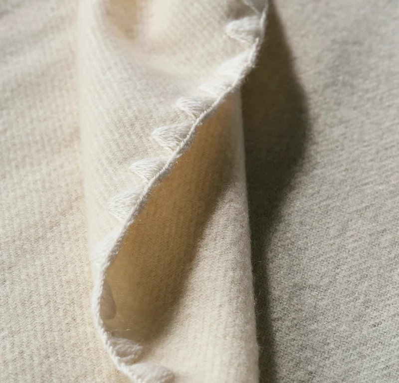 Reserve Maison Cashmere Throw Blanket - Cream