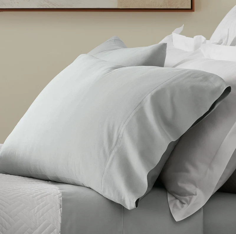 Signature Hemmed Pillowcase Set - Shore (Personalized)