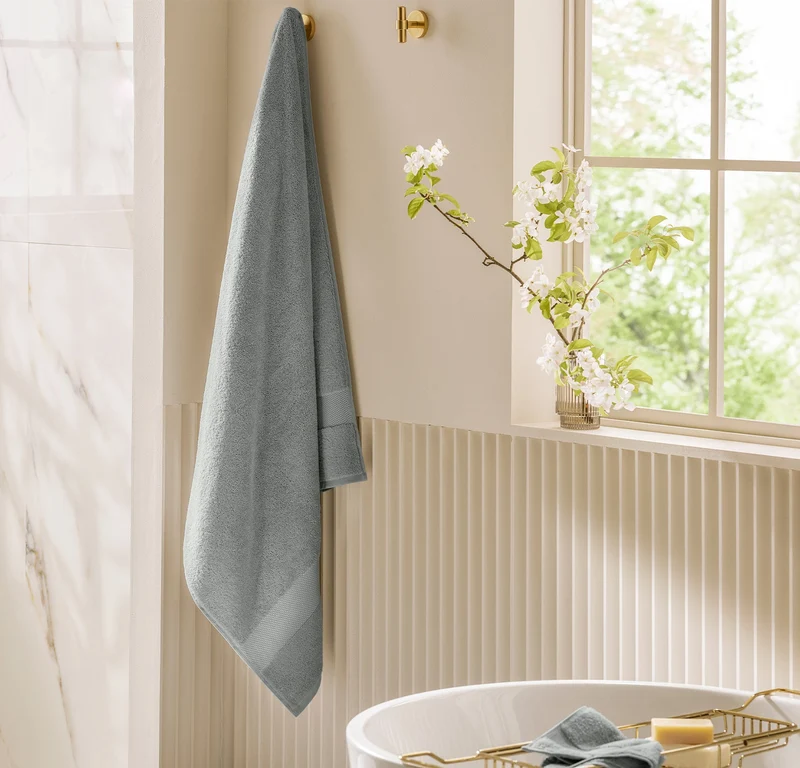 Plush Bath Sheet - Shore (Personalized)