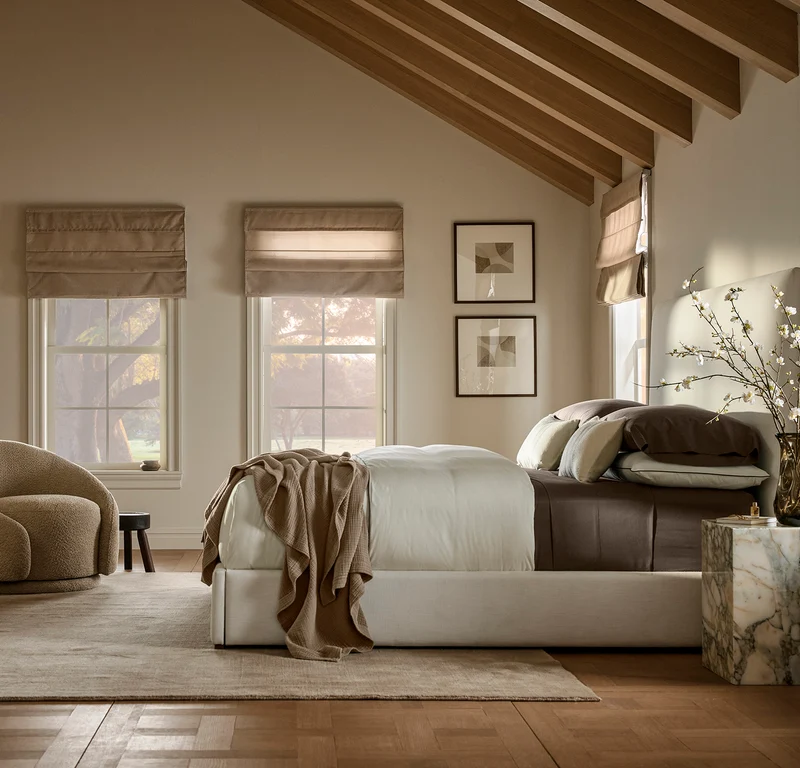 Signature Hemmed Sheet Set - Deep Walnut