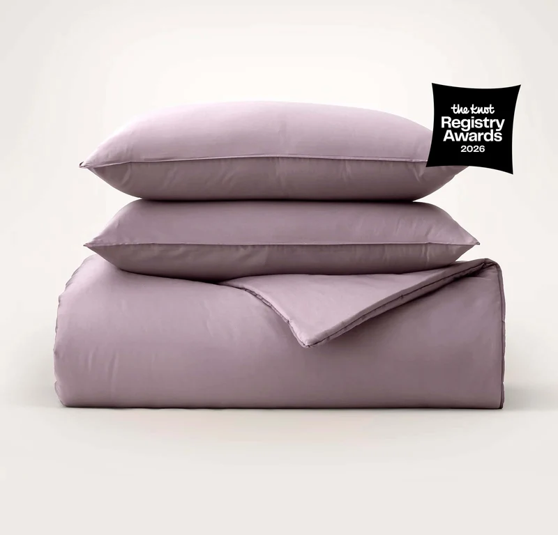 Signature Comforter Set - Plum