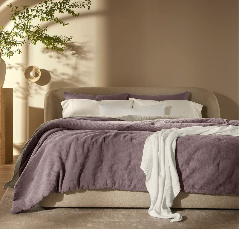 Dream Comforter Sham - Plum
