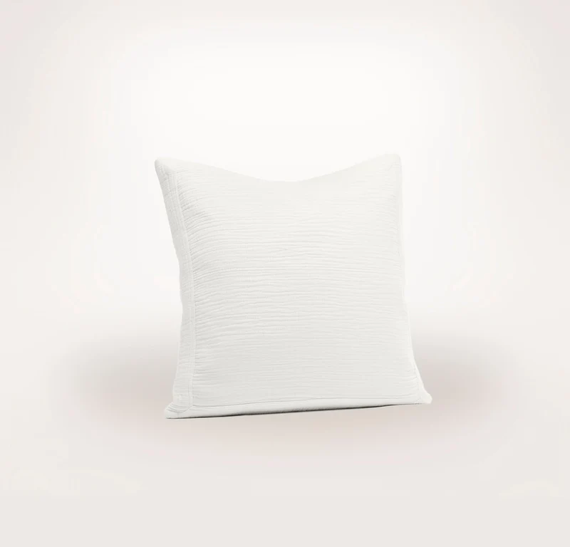 Dream Euro Sham (25x25) - White