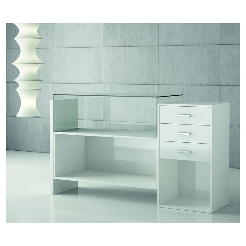 Casa Padrino Luxus Ladentheke 110 x 55 cm H. 75 cm - Ladeneinrichtung - Boutique Möbel - Made in Italy