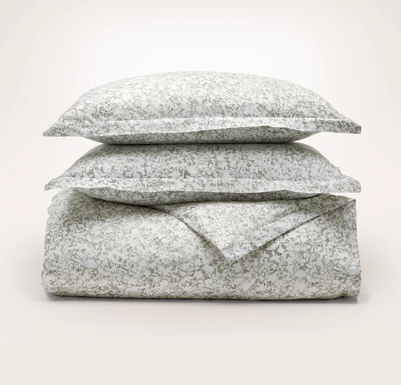 Signature Hemmed Duvet Set - Meadow Garden