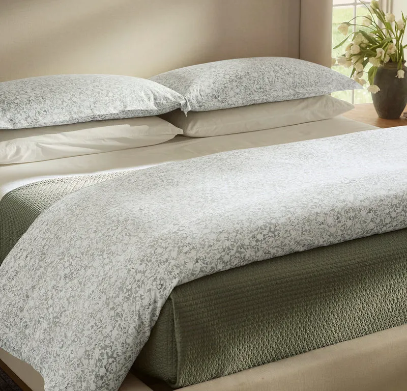 Signature Hemmed Duvet Set - Meadow Garden