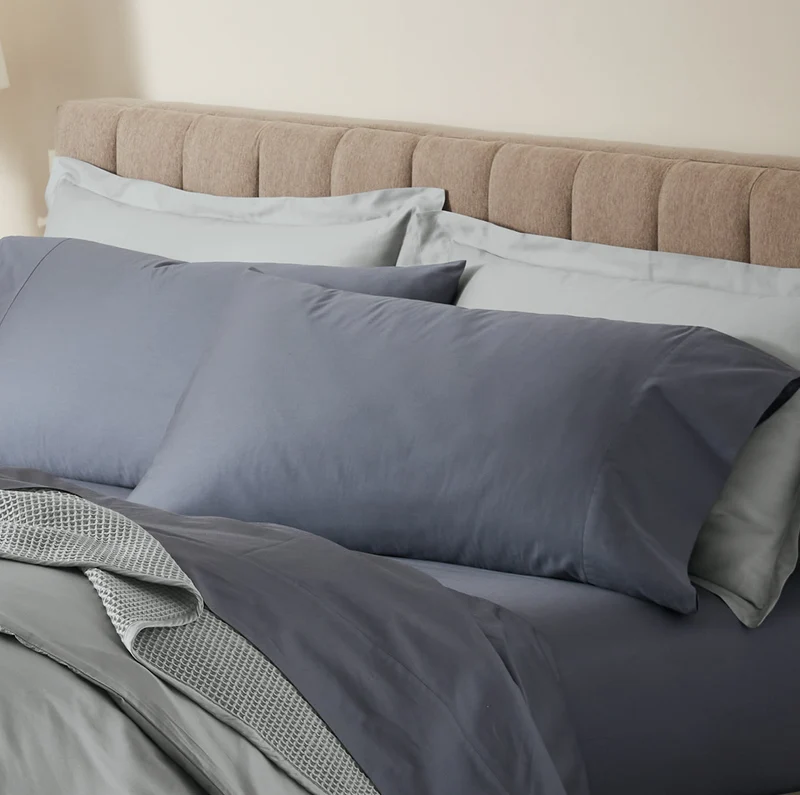 Signature Hemmed Pillowcase Set - Mineral