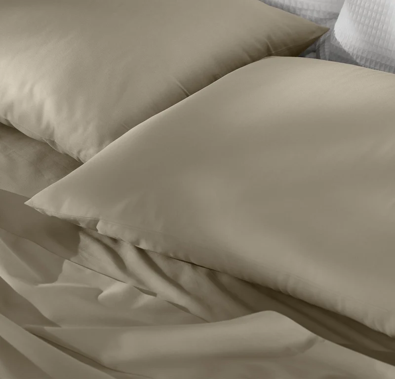 Signature Hemmed Pillowcase Set - Oak (Personalized)