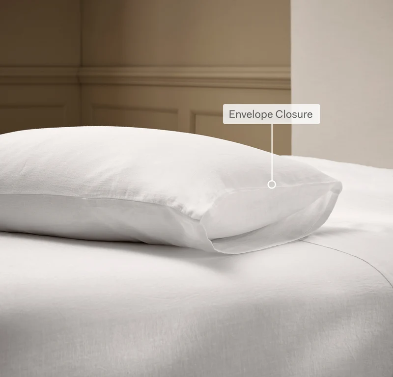 Linen Pillowcase Set - Melange Shore