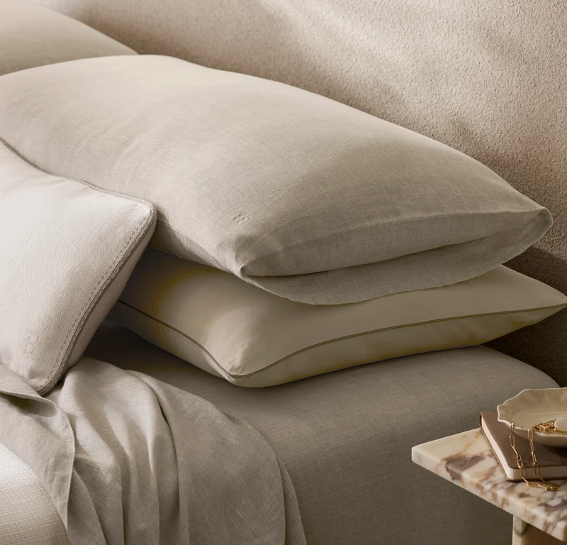 Linen Sheet Set - Melange Natural