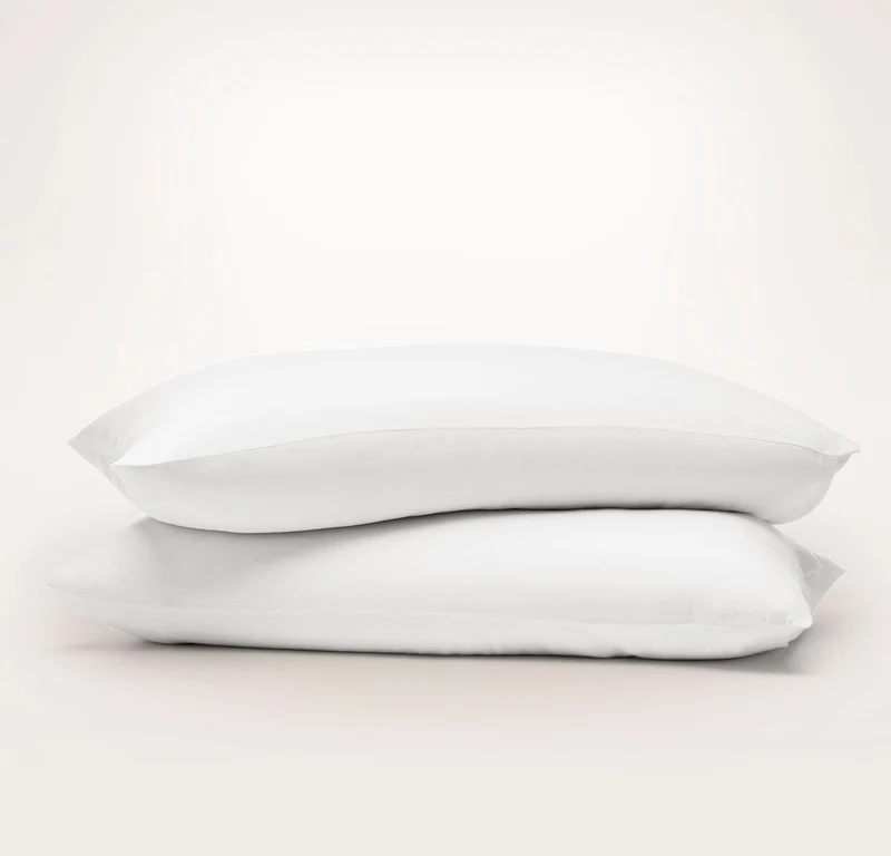 Linen Pillowcase Set - White