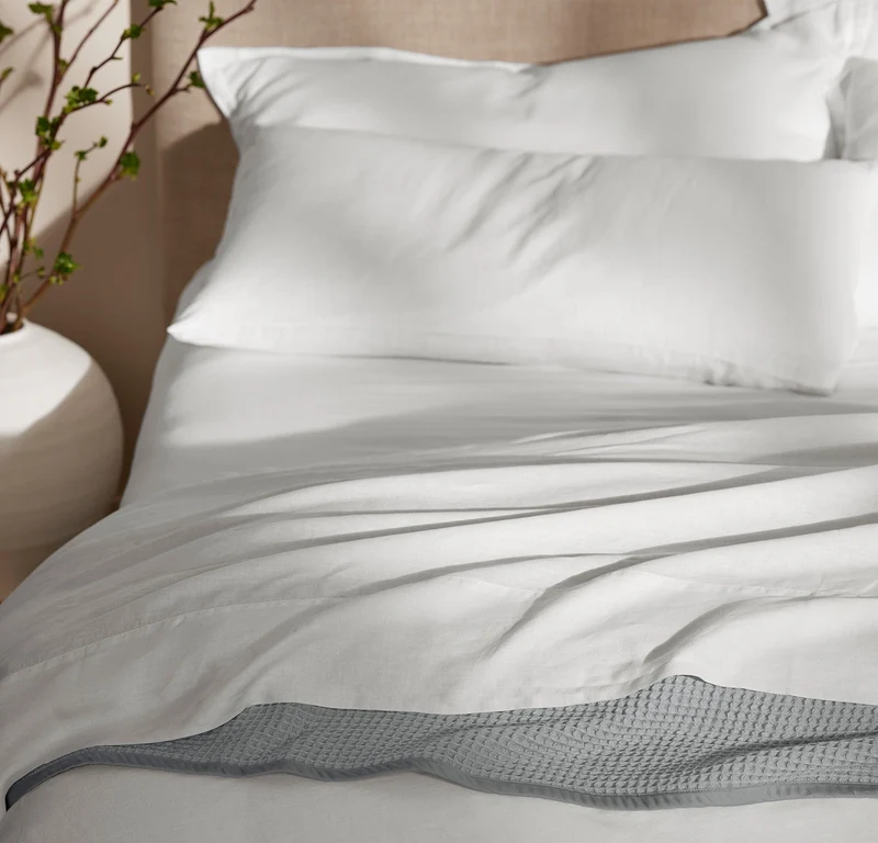 Linen Pillowcase Set - White