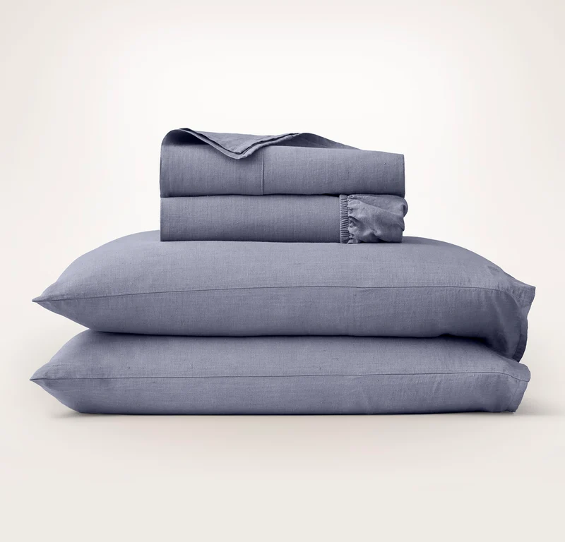 Linen Sheet Set - Melange Bay