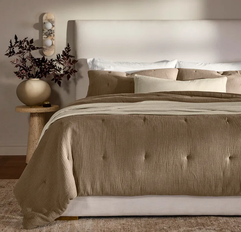 Dream Comforter Sham - Walnut