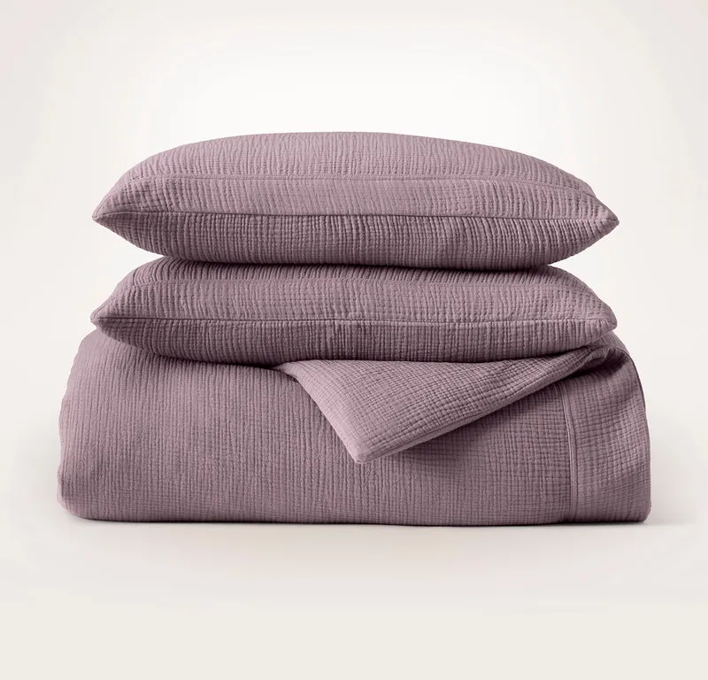 Dream Duvet Set - Plum