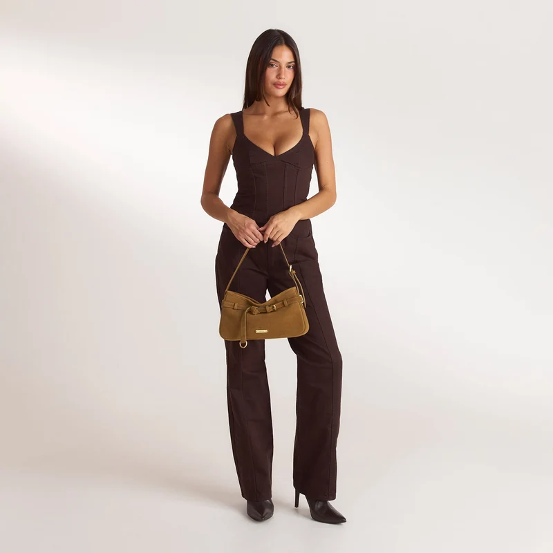 Nemy Shoulder Bag - Kameel