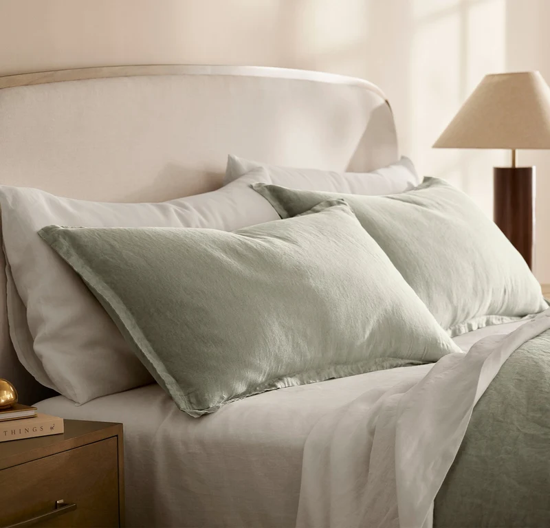 Linen Duvet Set - Sageleaf