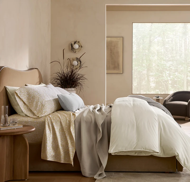 Signature Hemmed Sheet Set - Honey Garden