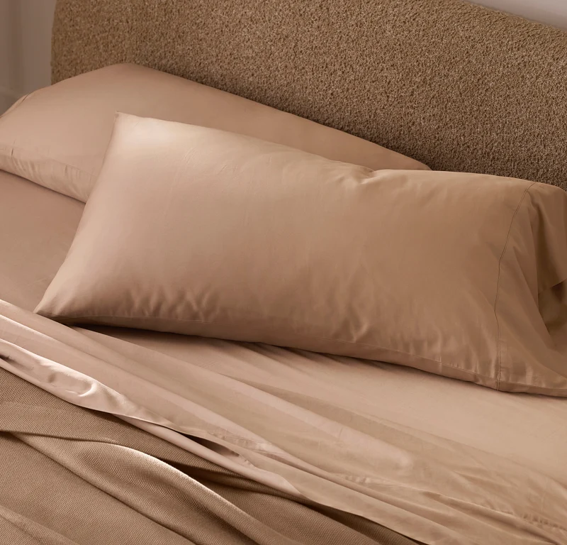 Signature Hemmed Sheet Set - Camel