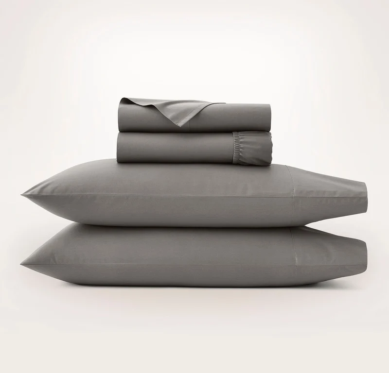 Signature Hemmed Sheet Set - Stone
