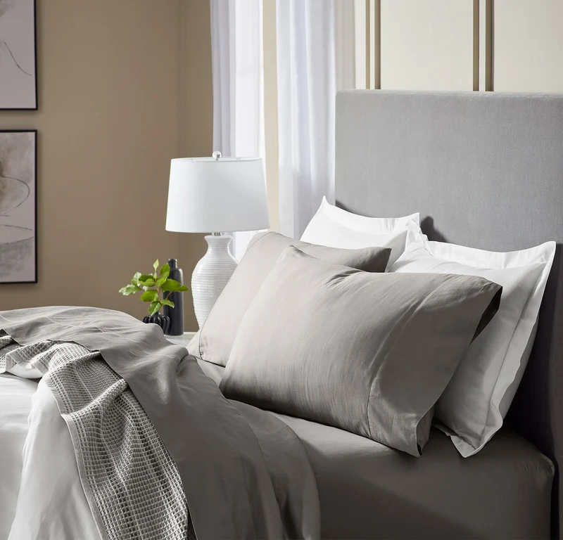 Signature Hemmed Sheet Set - Stone
