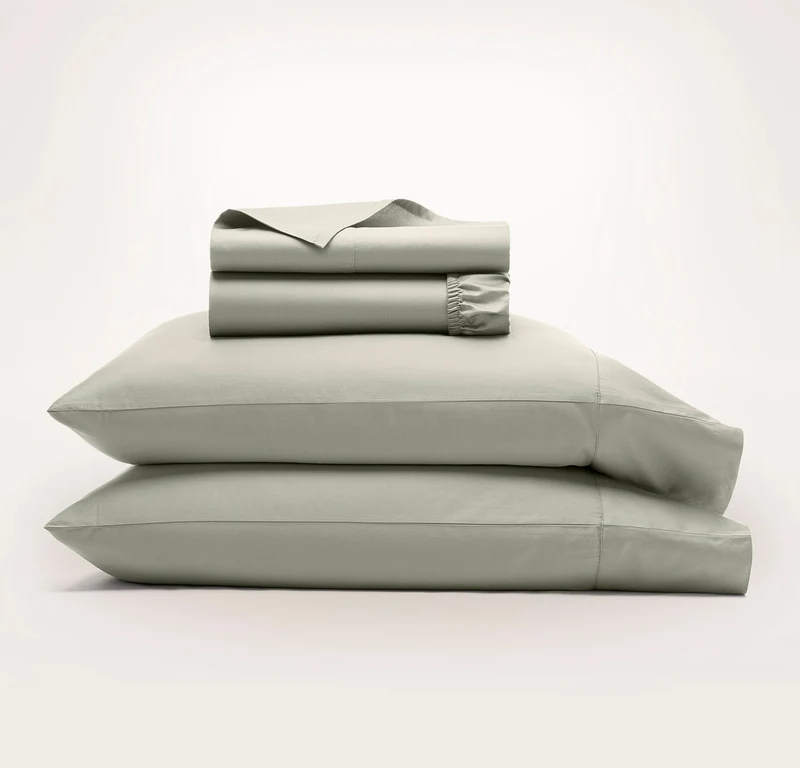 Signature Hemmed Sheet Set - Sageleaf