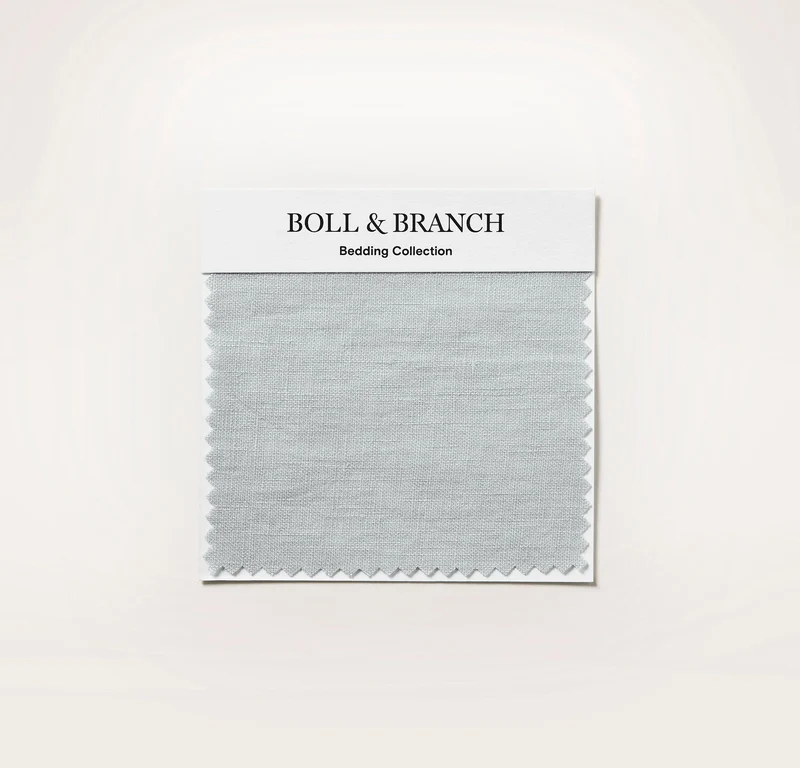 Linen Fabric Swatch - Shore