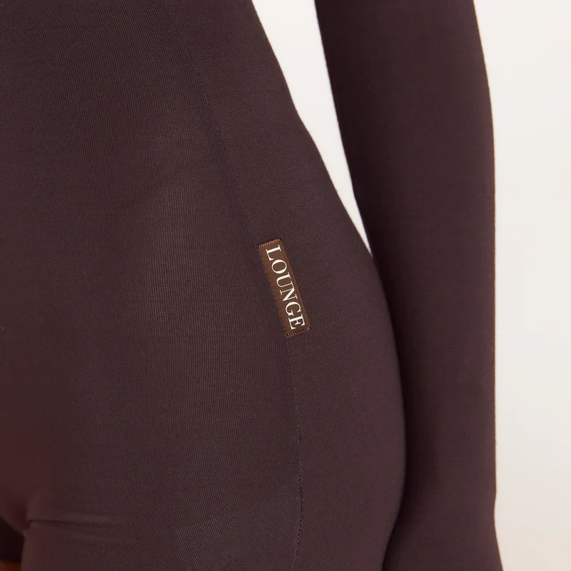 Modal Romper - Donker Chocoladekleurig