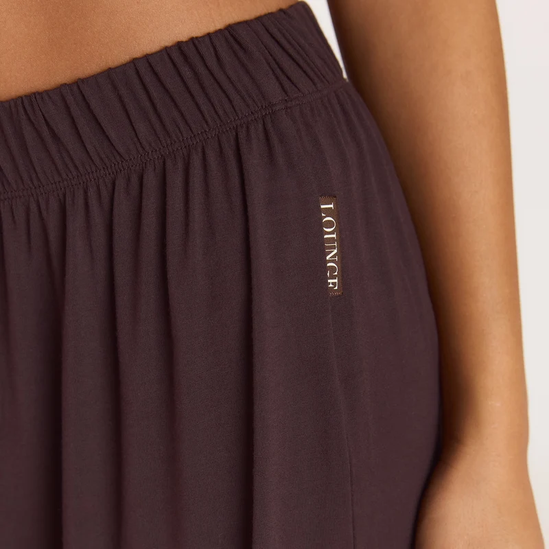 Modal Pyjama Broek - Donker Chocoladekleurig
