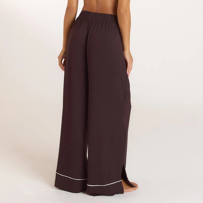 Modal Pyjama Broek - Donker Chocoladekleurig