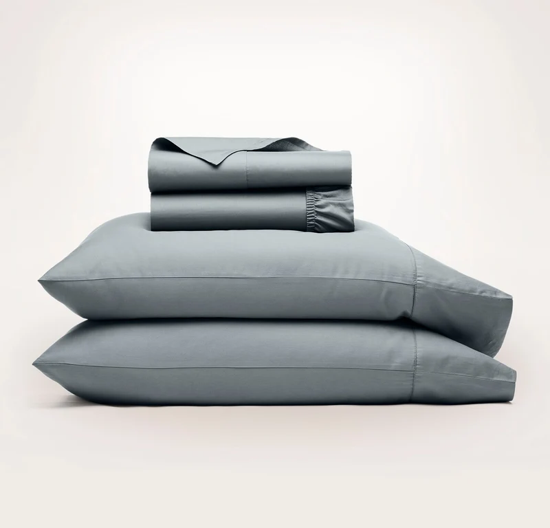 Signature Hemmed Sheet Set - Bluestone
