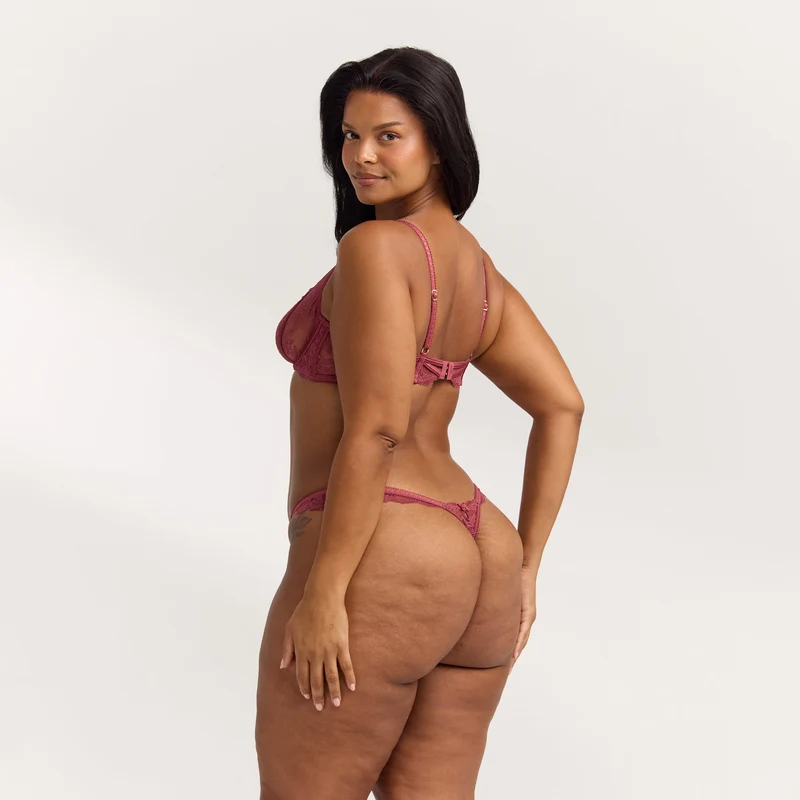 Enchant Plunge BH - Rabarberkleur