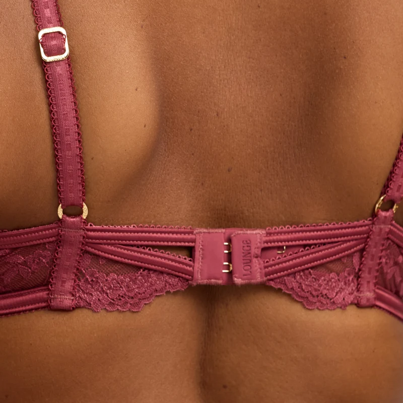 Enchant Plunge BH - Rabarberkleur