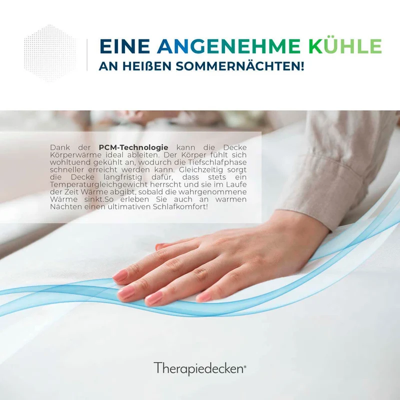 PREMIUM COOL Gewichtsdecke für Erwachsene