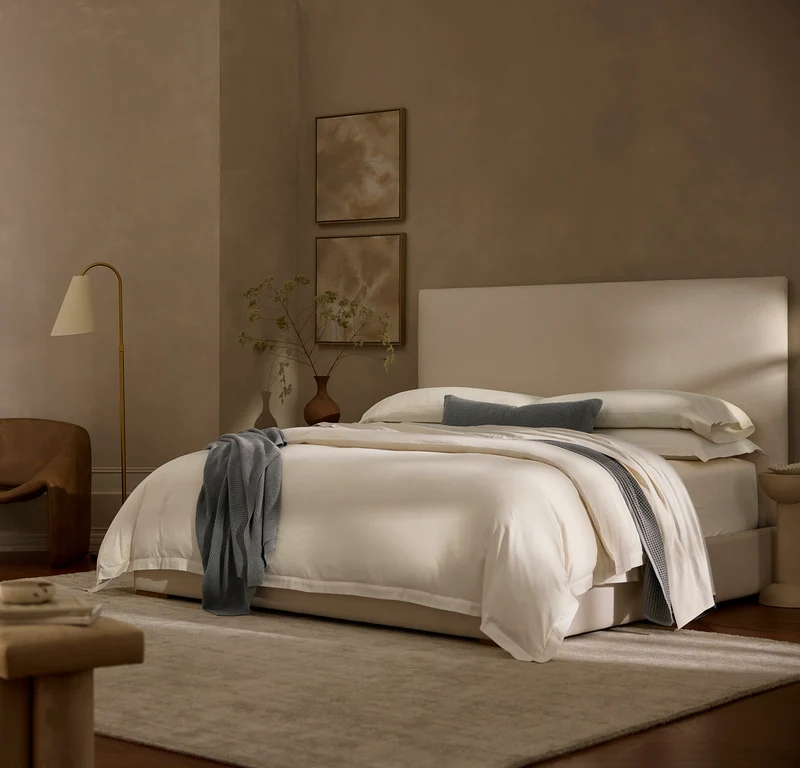 Signature Hemmed Sheet Set - Natural