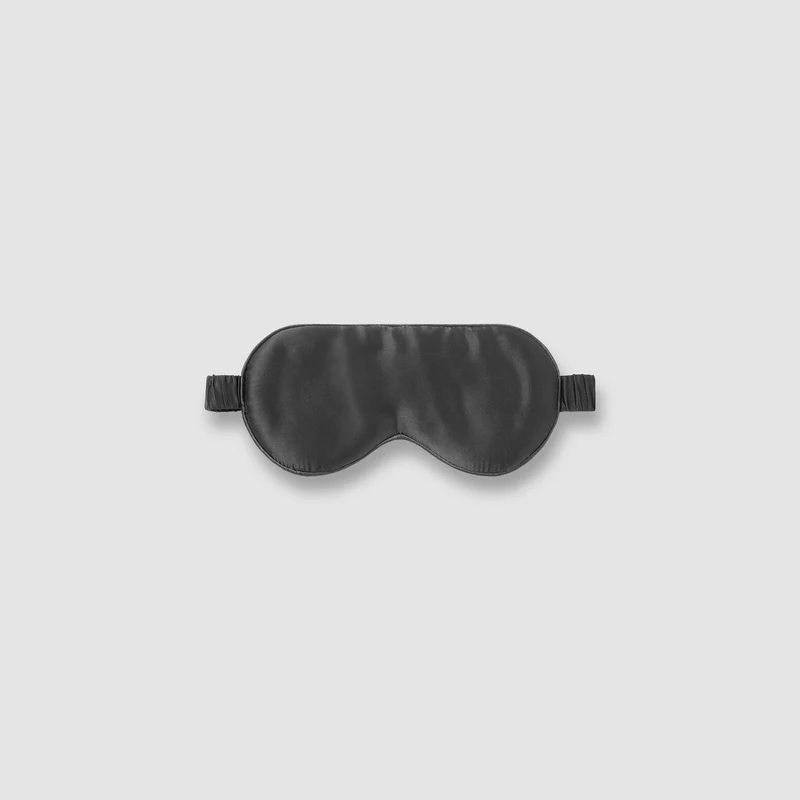 Signature Silk Slaapmasker - Zwart