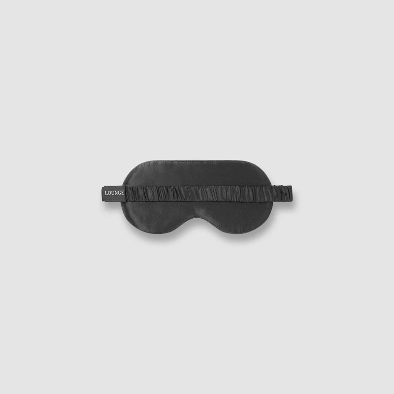 Signature Silk Slaapmasker - Zwart