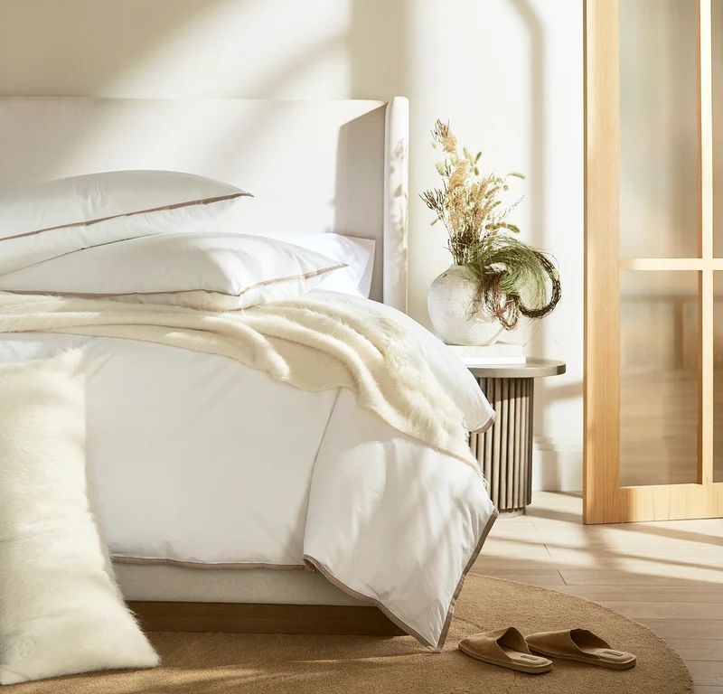 The Vérité Throw Pillow Cover - Cream